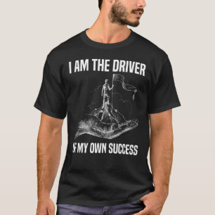 Camiseta Eu sou o motor do meu próprio sucesso Motivação