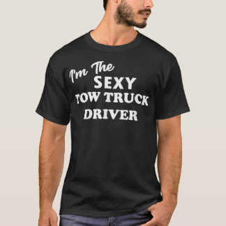 Camiseta Eu sou o motorista do reboque - veículo rebocando