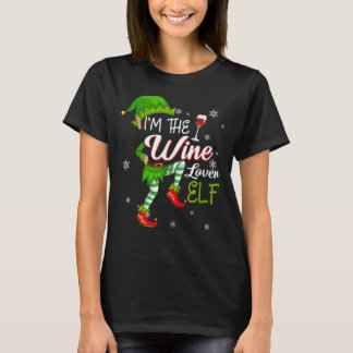 Camiseta Eu sou o Natal da família do amor do vinho