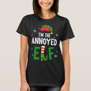 Camiseta Eu sou o Natal da família do Elf irritado