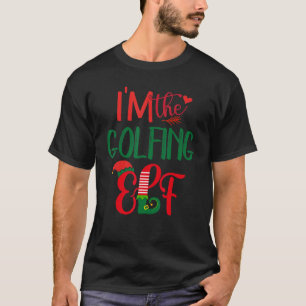 Camiseta Eu sou o Natal da família do grupo de golfe