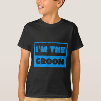 Camiseta Eu sou o noivo - citação engraçada de casamento do