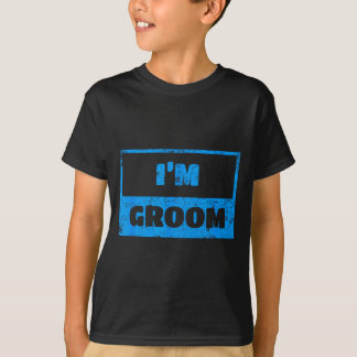 Camiseta Eu sou o noivo - citação engraçada de casamento do