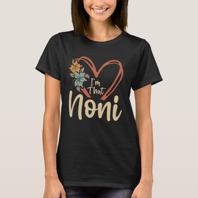 Camiseta Eu sou o Noni Engraçado vovó Natal (Frente)