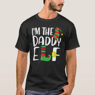 Camiseta Eu sou o Pai Elf Family Matching Group Natal