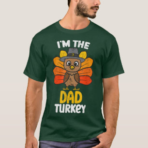 Camiseta Eu sou o Pai Feliz Ação de Graças da Turquia 2022
