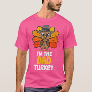 Camiseta Eu sou o Pai Feliz Ação de Graças da Turquia 2022