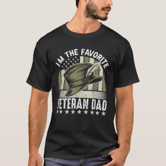 Camiseta Eu sou o Pai Veterano favorito