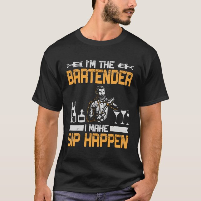 Camiseta Eu Sou O Penteado Que Faço Sip Acontecer (Frente)