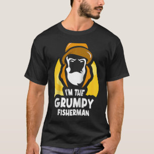 Camiseta Eu sou o pescador rabugento pescador pescado pesca