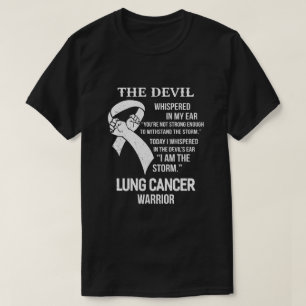 Camiseta Eu Sou O Presente De Cancer De Pulmão De Suporte D