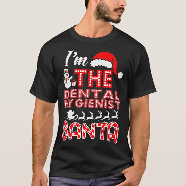 Camiseta Eu Sou O Presente De Natal Dos Papais noeis De Hig (Frente)