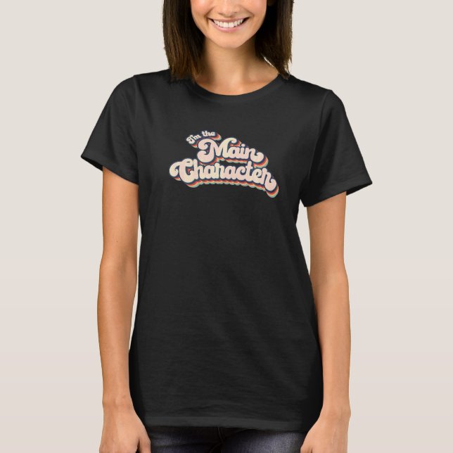 Camiseta Eu sou o principal centro de atração de Birthda (Frente)