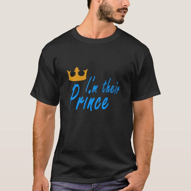 Camiseta Eu Sou O Príncipe Deles (Frente)