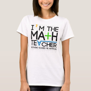 Camiseta Eu sou o professor de matemática