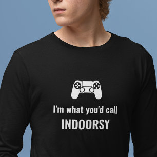 Camiseta Eu sou o que você chamaria de jogador personaliz