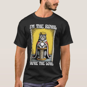 Camiseta Eu Sou O Real Você É O Leal Amante De Gatos Kitten