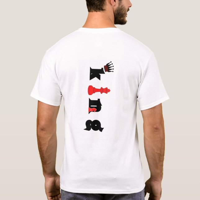 Camiseta Eu sou o rei! (Verso)