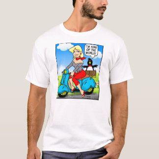 Camiseta Eu sou o rei do mundo