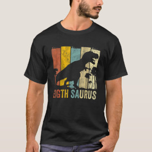 Camiseta Eu sou o Rex de 8 anos Surus para Meninos 8 e 8
