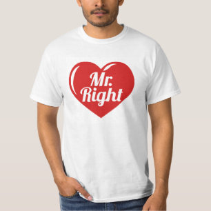 Camiseta Eu Sou o Senhor Certo Coração Vermelho
