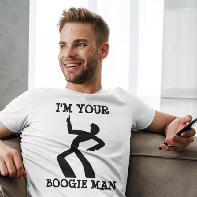 Camiseta Eu sou o seu Boogie Man T-shirts, Disco (Criador carregado)