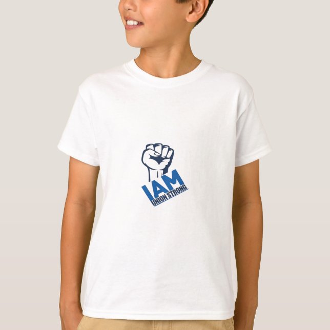 Camiseta Eu sou o sindicato forte - Dia do Trabalho (Frente)