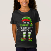 Eu sou o Sober Elf que combina com roupas da famíl