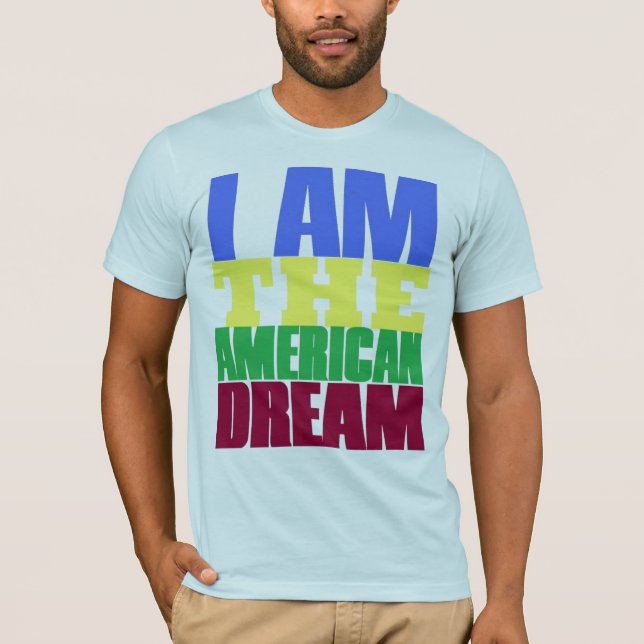 Camiseta eu sou o sonho americano (Frente)
