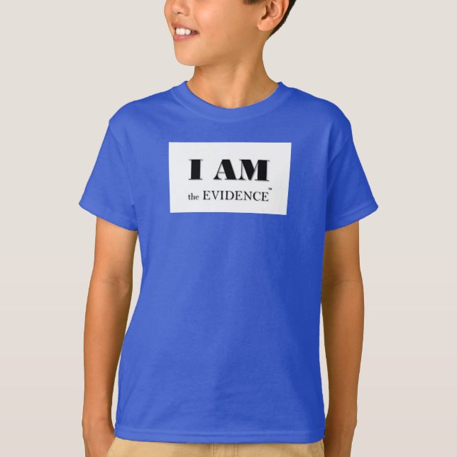 Camiseta Eu sou o Tee dos Meninos das Evidências (tm) (Frente)