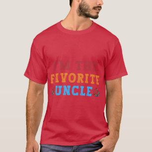 Camiseta Eu Sou O Tio Favorito Engraçado Tio 3