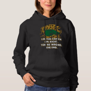 Camiseta Eu sou o Treinador o Fim Humor de Treinamento Ment