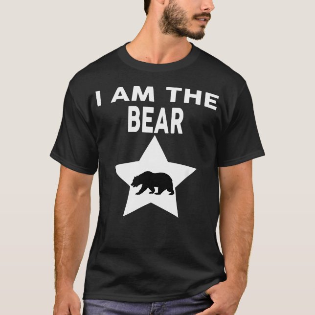 Camiseta Eu Sou O Urso Divertido (Frente)