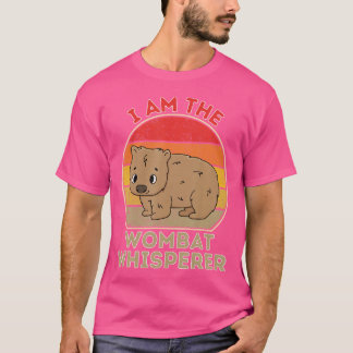 Camiseta Eu Sou O Whisperer Do Wombat