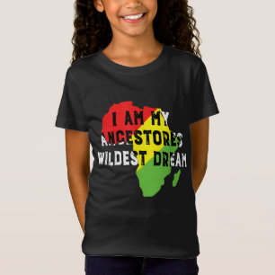 Camiseta Eu Sou Os Meus Ancestrais As Mulheres Mais Selvage