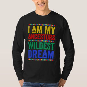 Camiseta Eu Sou Os Meus Ancestrais O Mais Selvagem Sonho Hi