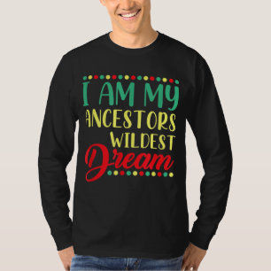 Camiseta Eu Sou Os Meus Ancestrais O Sonho Mais Selvagem Hi