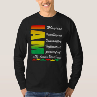 Camiseta EU SOU os Sonhos Mais Selvagens dos Meus Ancestrai