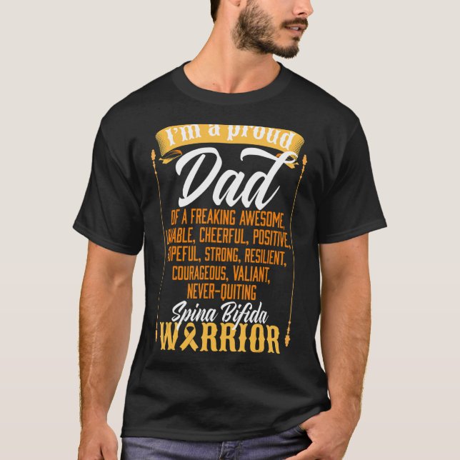 Camiseta Eu sou Pai Orgulhoso de motivações do guerreiro Sp (Frente)