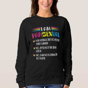 Camiseta Eu sou Pansexual Não é o mesmo que Bi Gay Prid