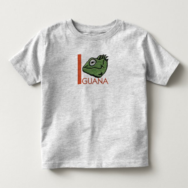 Camiseta Eu sou para a iguana (Frente)