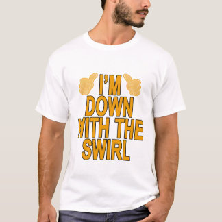 Camiseta Eu sou PARA BAIXO COM O REDEMOINHO T-Shirts.png