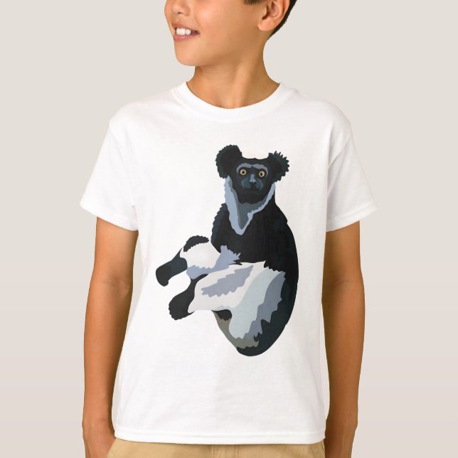Camiseta Eu sou para IndriLemur (Frente)