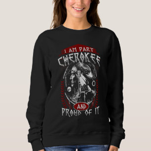 Camiseta Eu Sou Parte Cherokee Pround Of It Native American