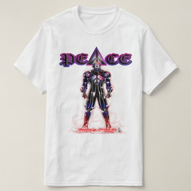 CAMISETA EU SOU PAZ (Frente do Design)