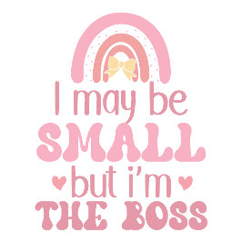 Camiseta Eu sou pequeno mas eu sou o chefe