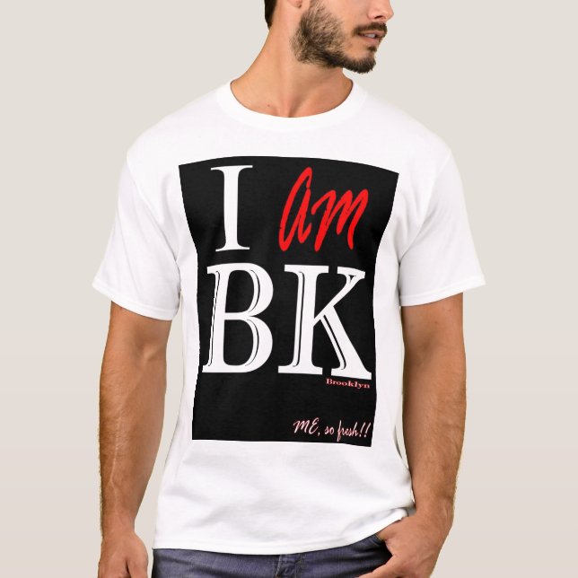 CAMISETA EU SOU PRETO DE BK (Frente)