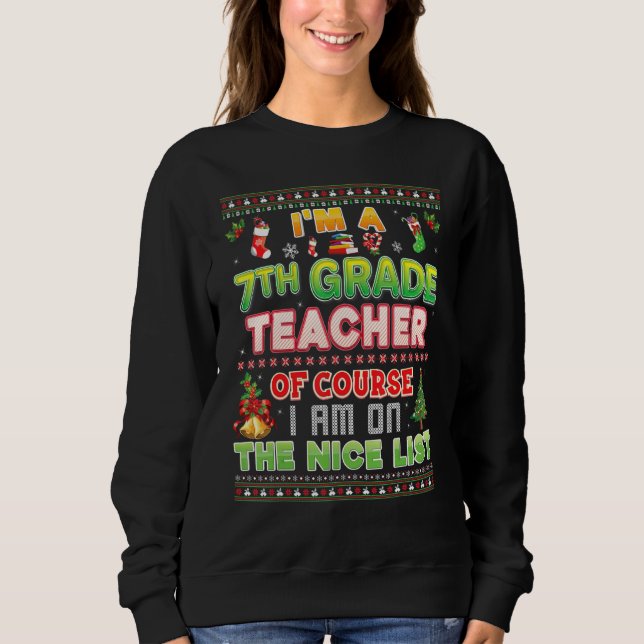 Camiseta Eu sou professor de 7, claro que estou no lugar (Frente)