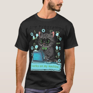 Camiseta Eu Sou Programador Gato Caprichoso Desenvolvedor G