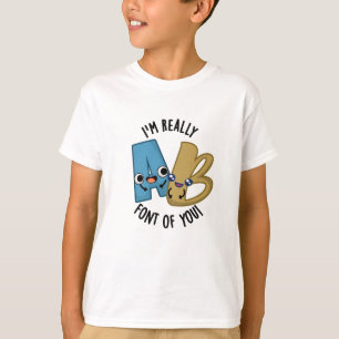 Camiseta Eu sou realmente a tua fonte de tipo engraçado, Pu